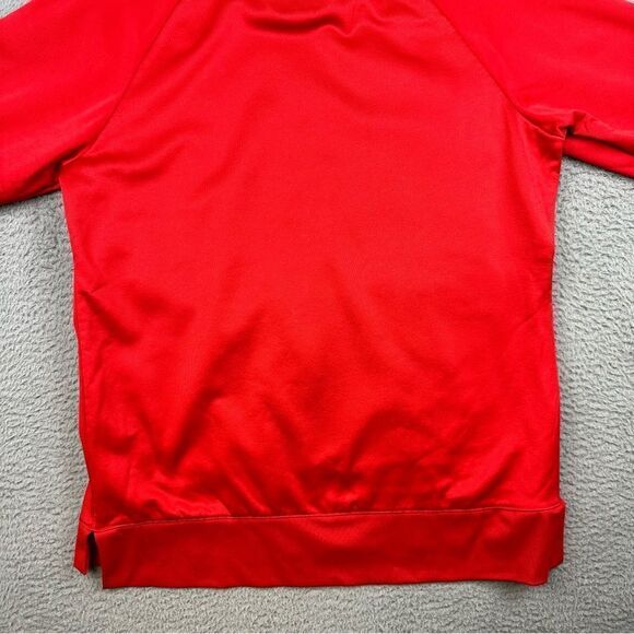 And 1 Hoodie Mens Large Red Pullover Sweater Side Zip Basketball Sports Casual - Picture 9 of 15